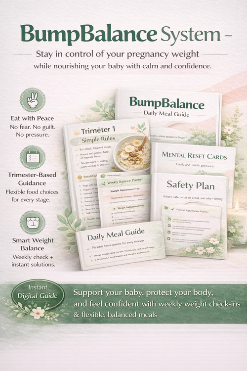 Understand your pregnancy weight and feel calm again.