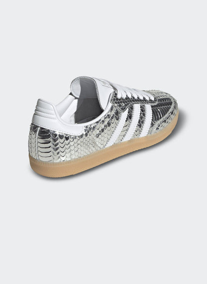 Samba OG Silver Metallic - Snake skin