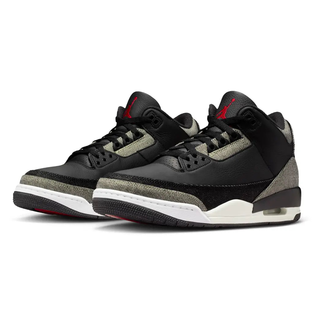 Levi's x Jordan 3 Retro Denim Black